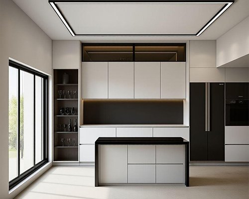 Minimalist kitchen design