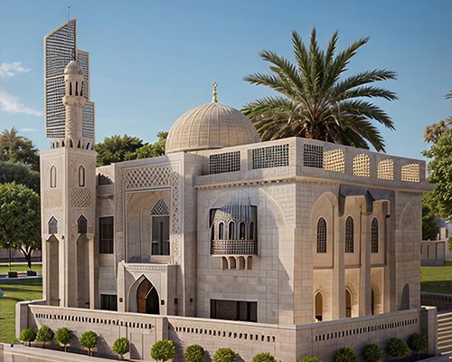 Mosque taxila pakistan